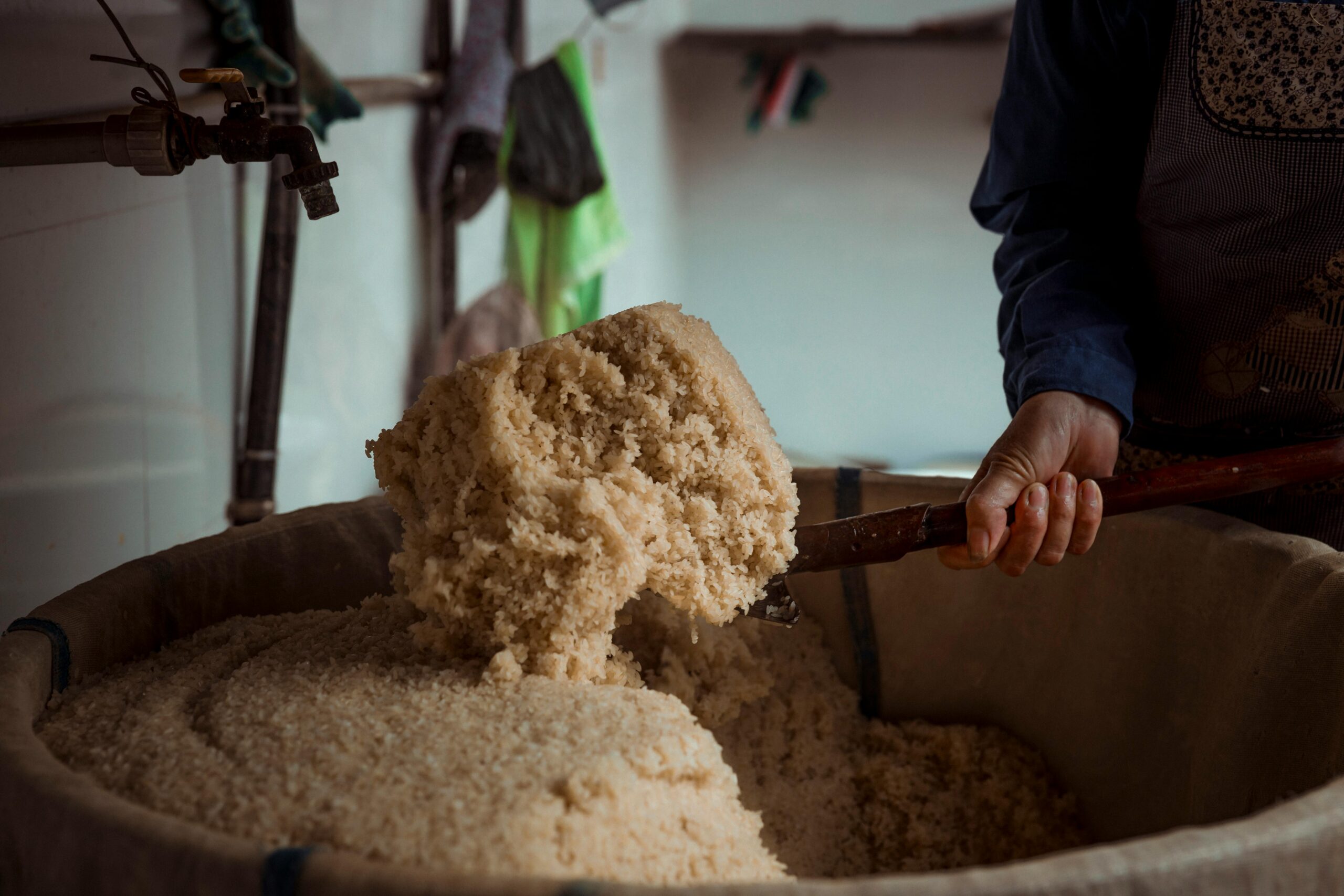 Nuruk fermentation — Korean brewery